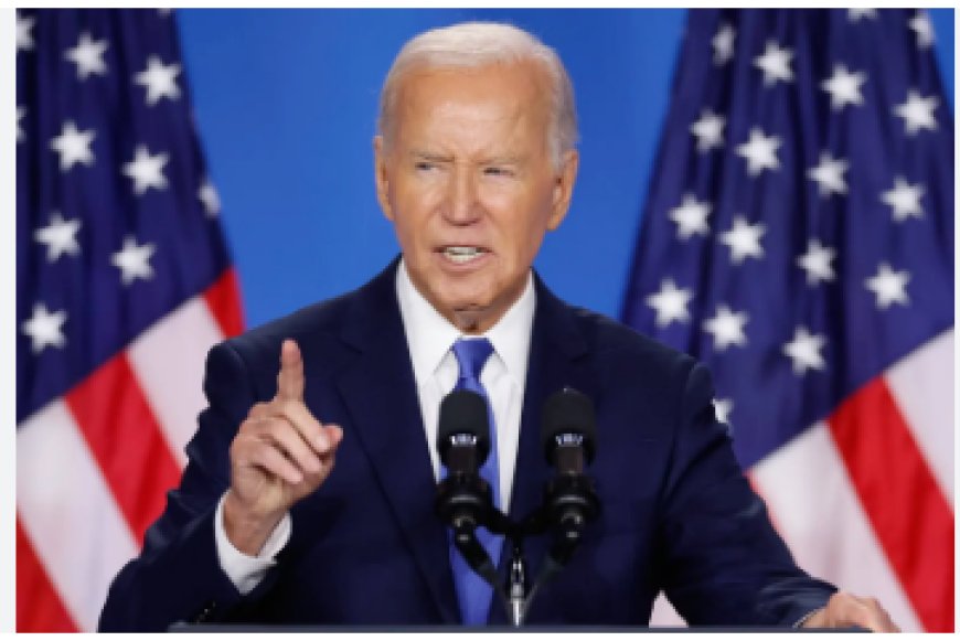 America: Joe Biden is back on what led him to stop campaigning at presidential position