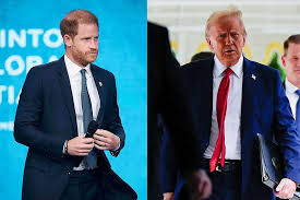 Where is Prince Harry and his family after Trump is elected?